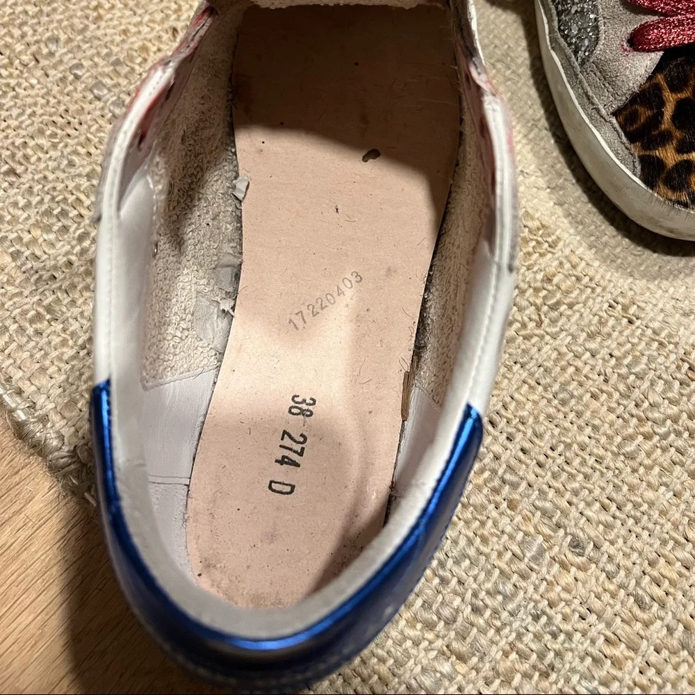 Golden Goose Super Star shoes size 38 - Picture 7 of 15